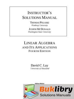 Instructors Solutions Manual For Linear Algebra And Its Applications 4th Edition By Thomas Polaski