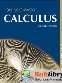 Solutions Manual Calculus- Early Transcendentals 2nd edition by Jon Rogawski