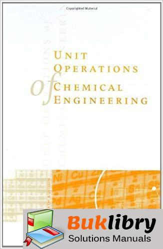 Solutions Manual Unit Operations of Chemical Engineering 6th edition by McCabe, Smith & Harriott