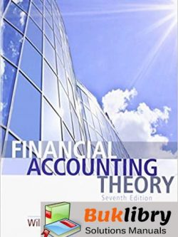 Solutions Manual Financial Accounting Theory 7th edition by StepheWilliam R. Scottn Andrilli & David Hecker