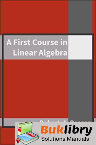 Solutions Manual A First Course in Linear Algebra 3rd edition by Robert A Beezer