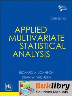 Solutions Manual of Applied Multivariate Statistical Analysis by Johnson