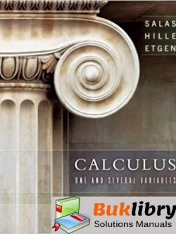 Solutions Manual of Calculus One and Several Variables by Salas