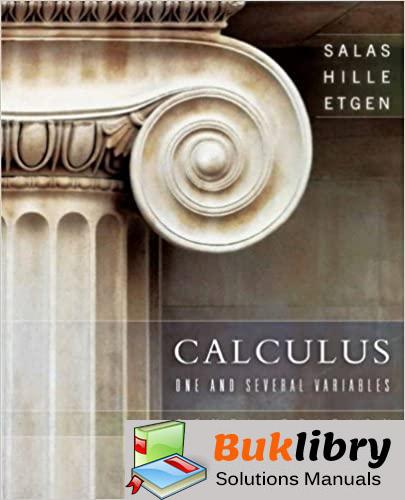 Solutions Manual of Calculus One and Several Variables by Salas