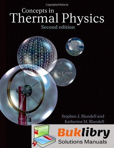 Solutions Manual of Concepts in Thermal Physics by Blundel