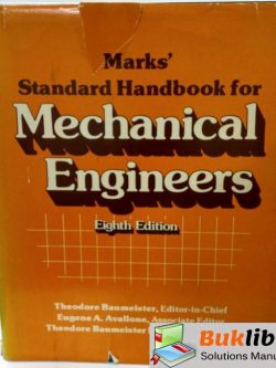 Solutions Manual of Mechanical Engineers by Baumeister