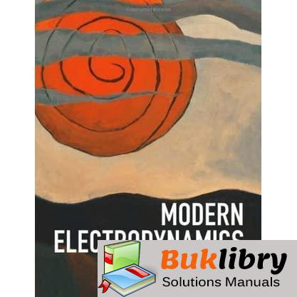 Solutions Manual of Modern Electrodynamics