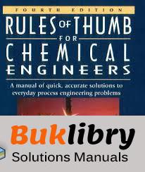 Solutions Manual of Rules of Thumb for Chemical Engineers by Branan