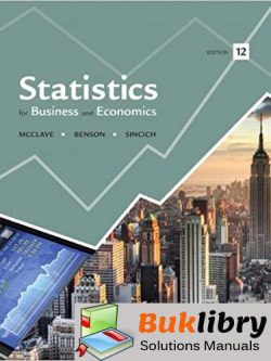 Solutions Manual of Statistics for Business and Economics
