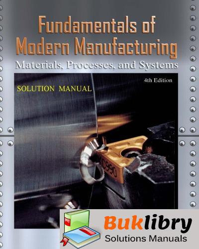 Fundamentals of Modern Manufacturing: Materials