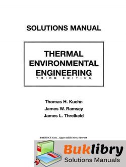 Thermal Environmental Engineering by Kuehn & Ramsey