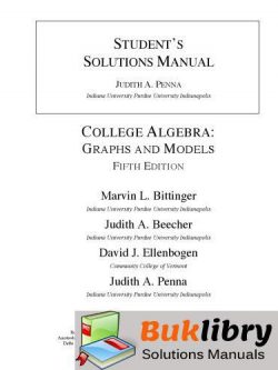 College Algebra: Graphs and Models by Penna