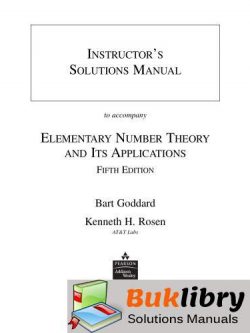Elementary Number Theory and Its Applications by Rosen