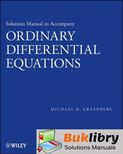 Ordinary Differential Equations by Greenberg